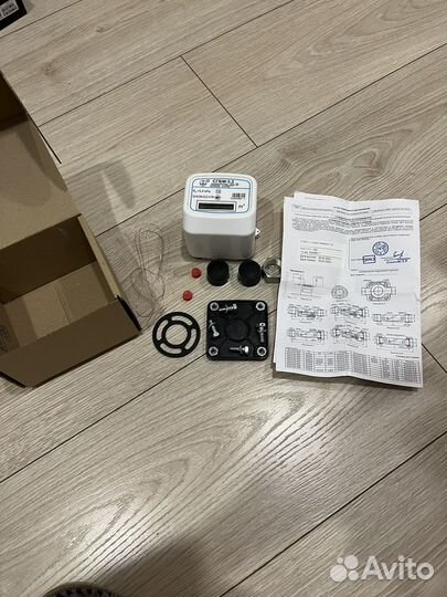 Газовый счетчик Бетар новый с нюансом