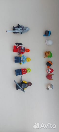 Lego детальки, человечки