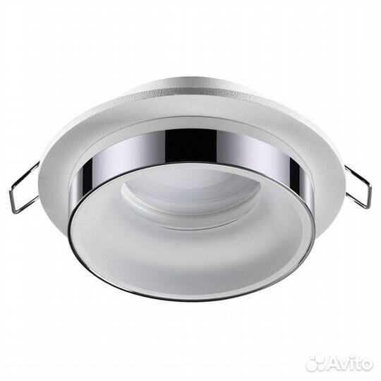 Светильник встраиваемый novotech Water GU10 9Вт вл