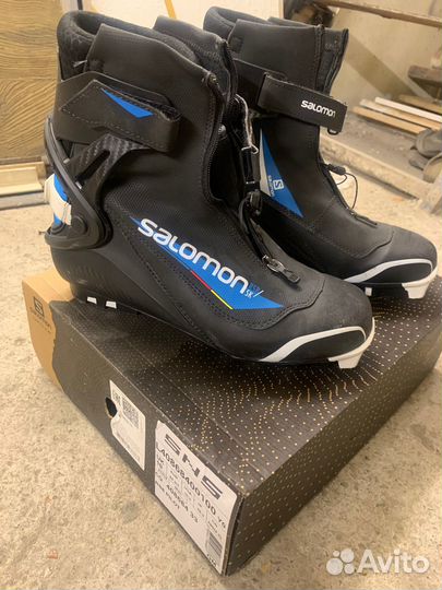 Ботинки лыжные коньковые Salomon