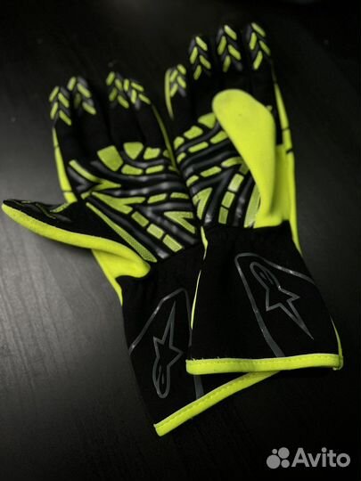 Картинговые перчатки Alpinstars размер L