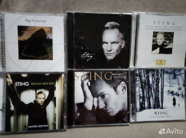 Коллекция Sting и Police на cd
