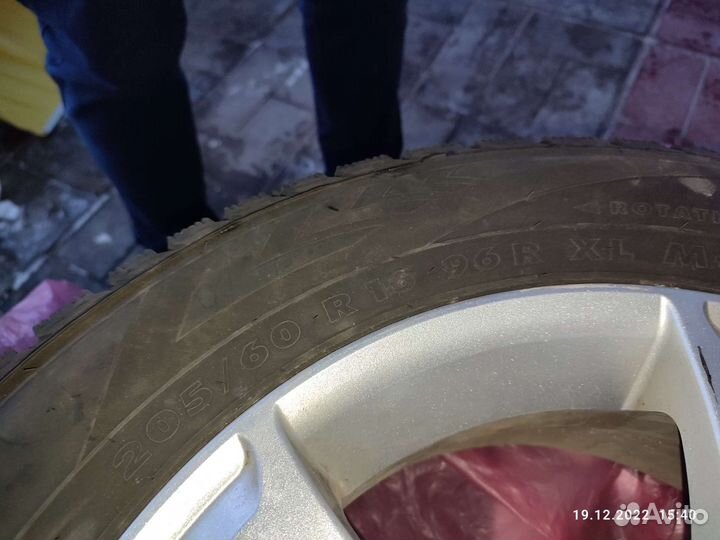 Зимняя резина с дисками r16