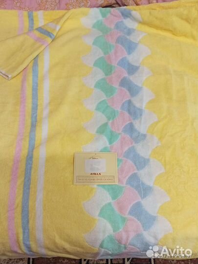 Простынь махровая турция