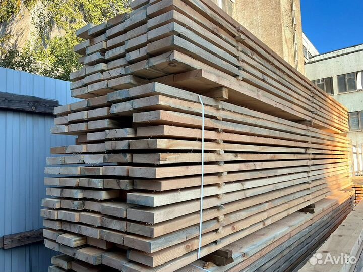 Брус обрезной 100х200х6000мм от производителя