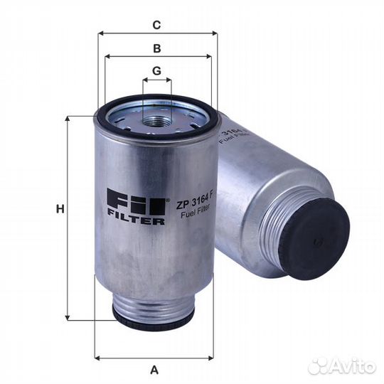 Фильтр топливный ZP3164F FIL filter