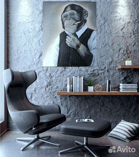 Интерьерная картина акрилом 