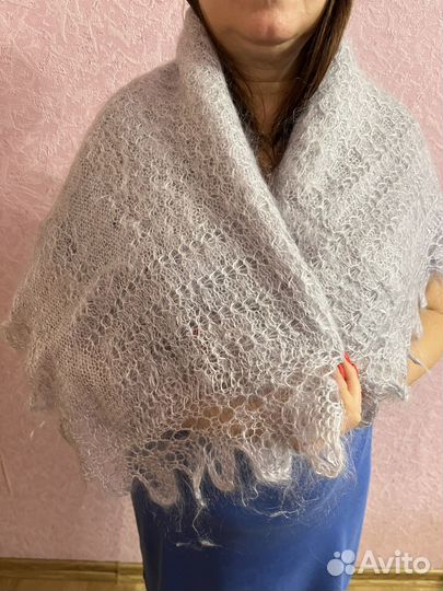 Пуховый платок