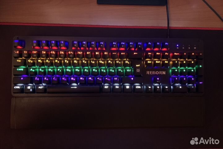 Игровая механическая клавиатура defender reborn