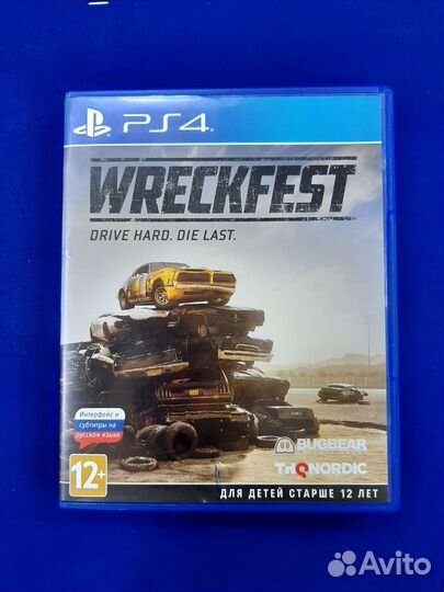 PS4 Wreckfest (Продажа/обмен)