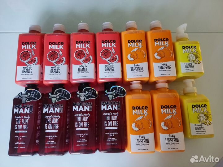 Dolce milk, шампунь, кондиционер,гель,соль