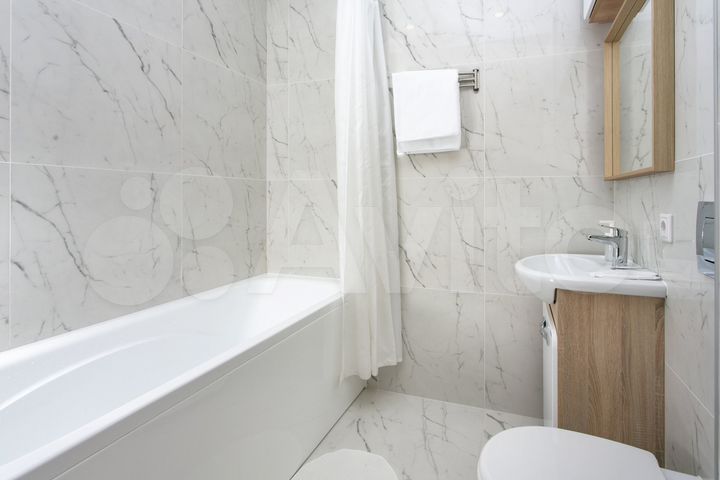 Квартира-студия, 30 м², 1 кровать