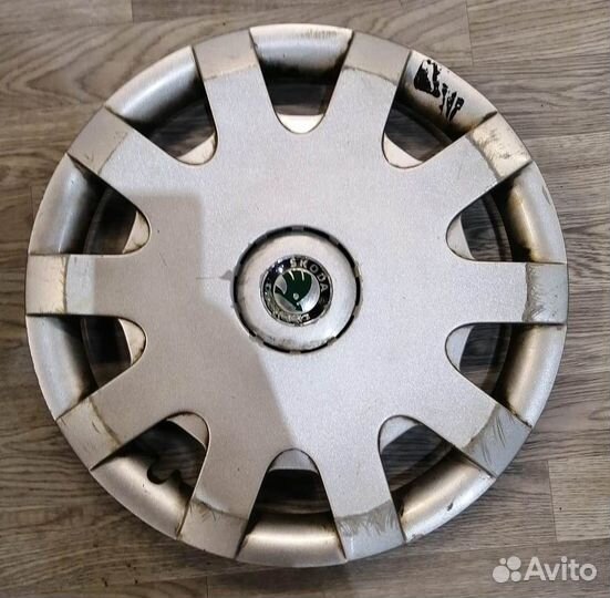 Колпаки Skoda Octavia A4 1U0601147D комплект