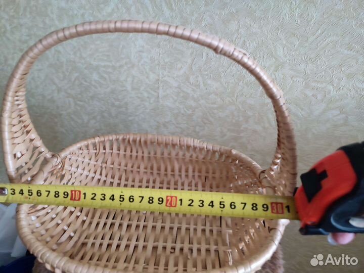 Корзина плетеная