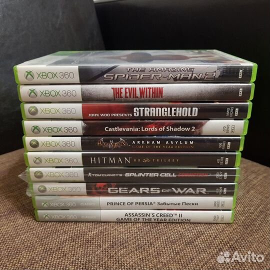 Лицензионные диски xbox 360