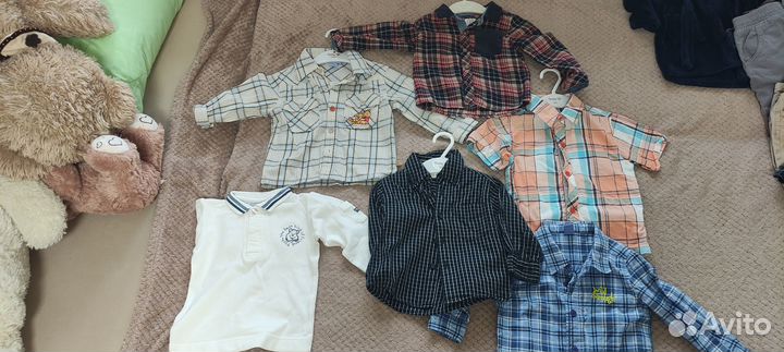 Детские вещи на мальчика 86 92