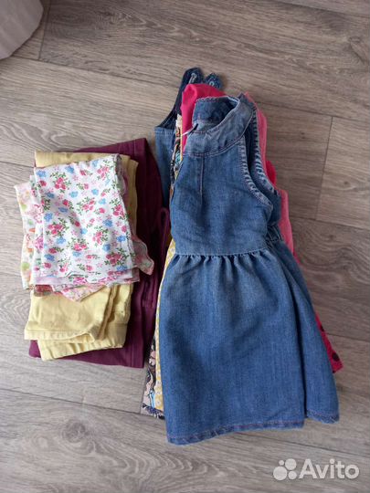 Вещи пакетом на девочку 1-2