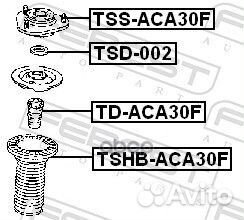 Опора переднего амортизатора tssaca30F Febest