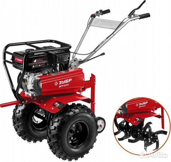 Мотоблок бензиновый усиленный мту-450