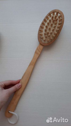 Щетка для сухого массажа, массажер антицеллюлитный