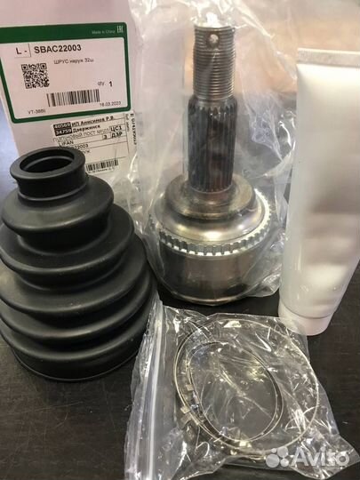 Шрус наружный Lifan Solano 1.6 (32 шлица)