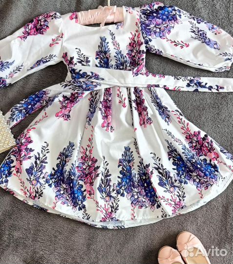 Платье в стиле Dolce Gabbana 98рр(3-4г)