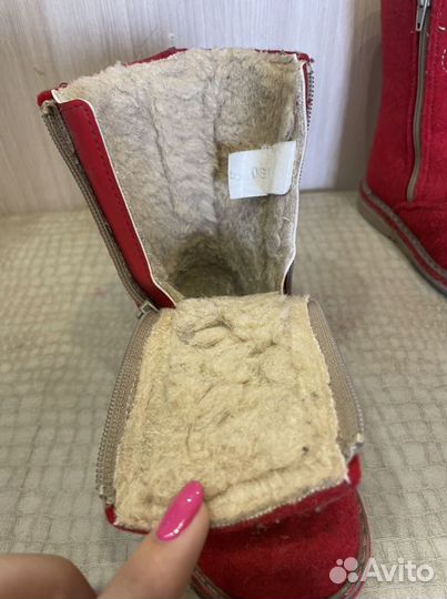 Валенки/ботинки зимние на девочку, 26 размер