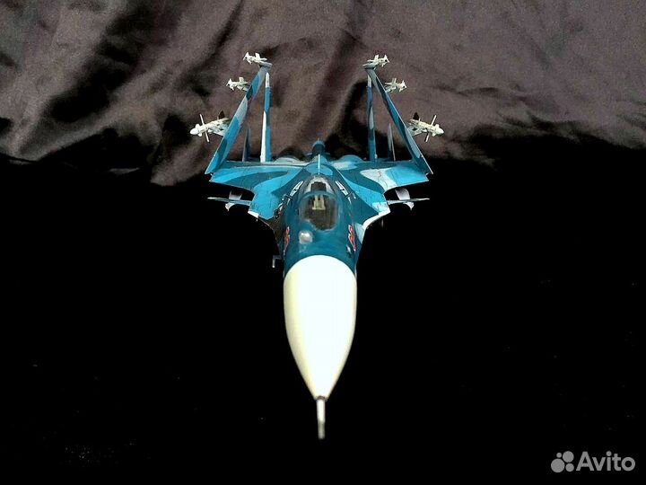 Модель самолета су-33. Масштаб 1/72