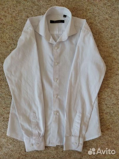 Рубашка школьная 128-134