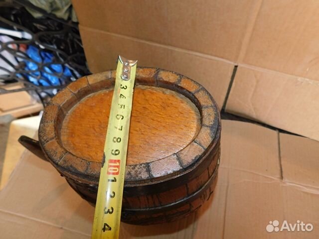 Антикварный, красивый винный бочонок,СССР 3 л,в ин