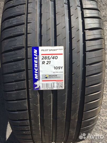 Michelin Pilot Sport 4 SUV 285/40 R21 109Y