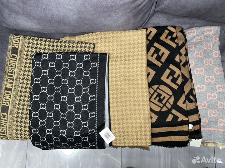 Шарф платок палантин Gucci / Женский