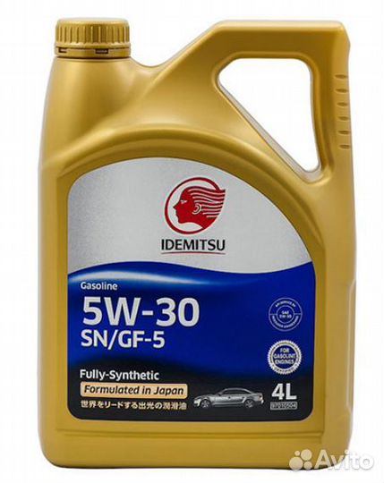 Масло моторное idemitsu 5W-30