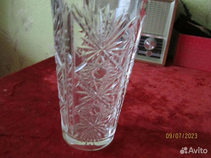 Ваза хрустальная СССР