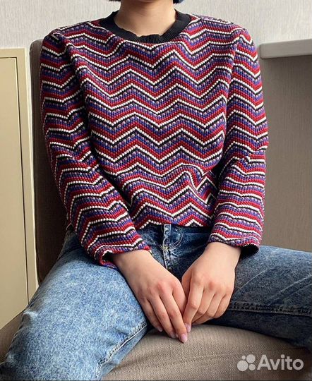 Кофта цветная