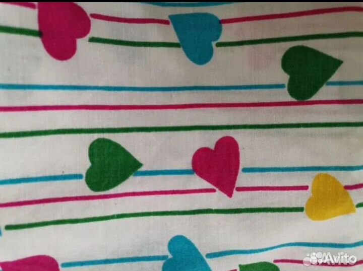 Хлопок СССР Отрезы тканей