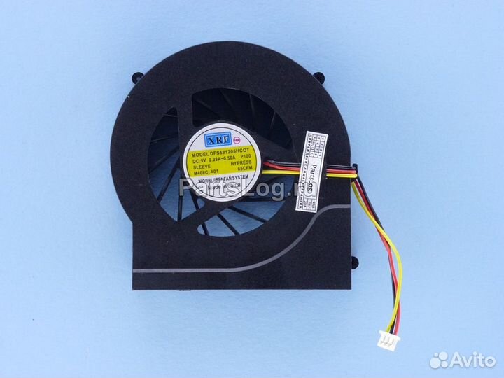 Вентилятор для HP dv6-3000 dv6-4000 dv7-4000 3-pin