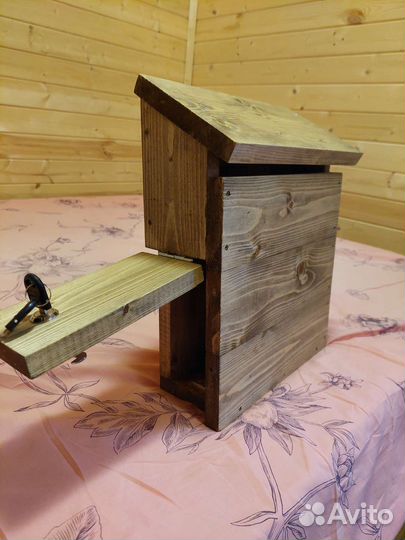Почтовый ящик ручной работы деревянный