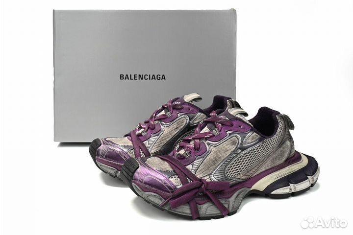 Balenciaga 3XL Sneaker in purple and grey