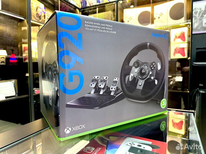 Игровой руль Logitech G920 PC/Xbox