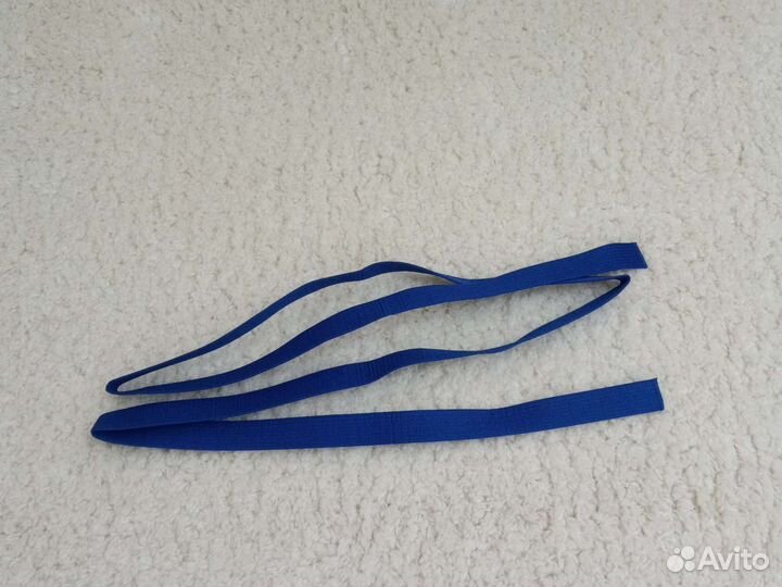 Поя на каратэ синий длинный