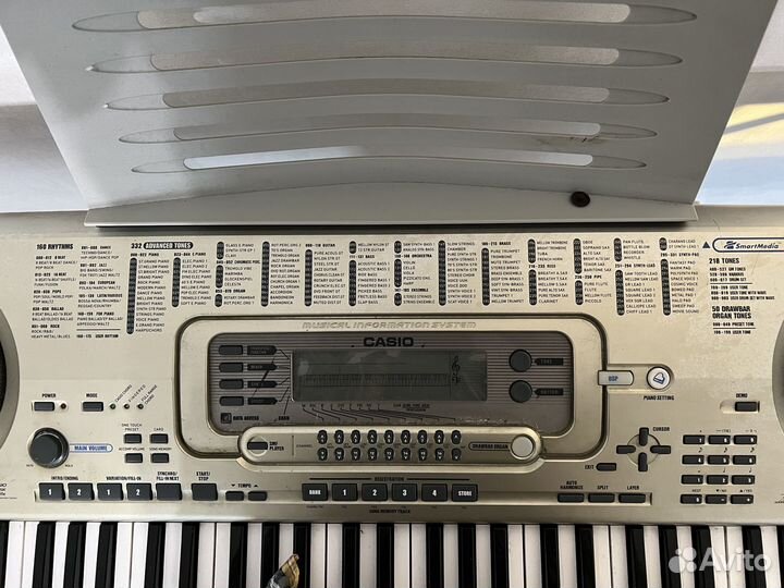 Синтезатор casio wk-3200
