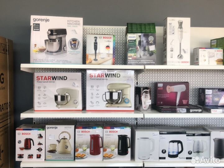 Пылесосы,чайники,блендер,миксер,мясорубка
