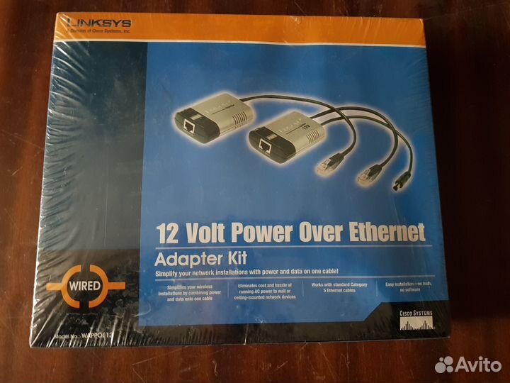 Poe инжектор Linksys wappoe12