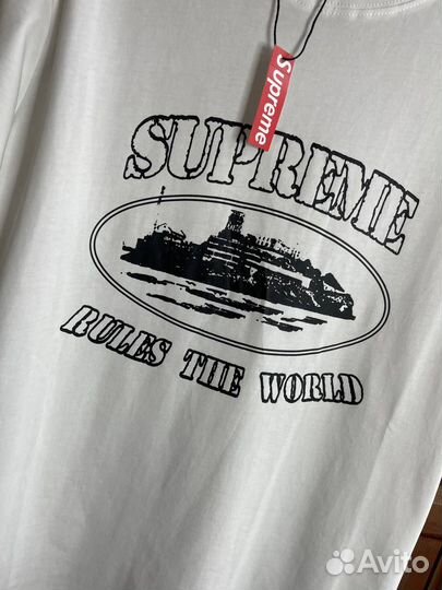 Футболка supreme x corteiz