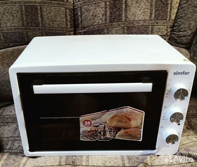 Духовка (мини-печь )электрическая настольная,34 л