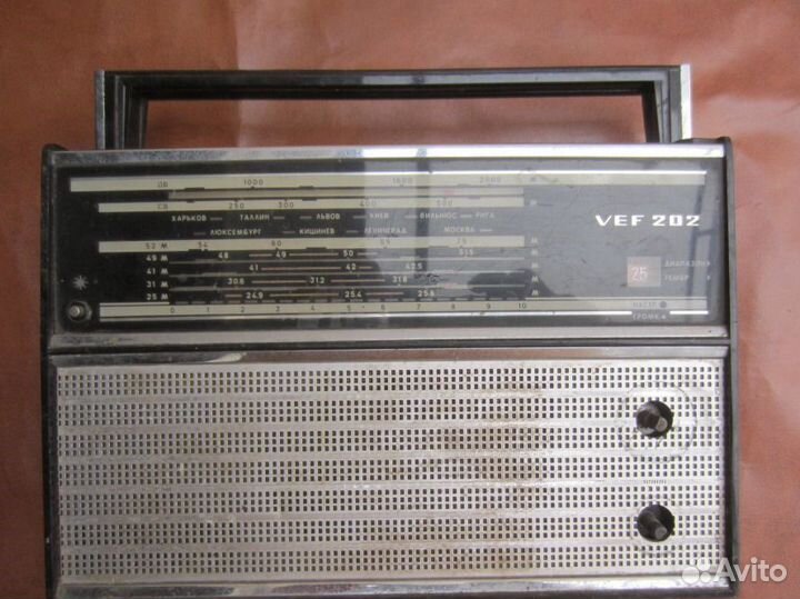 Радиоприёмник II класса Vef 202 СССР под профилакт