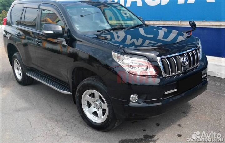 Реснички TRD на фары Toyota LC Prado 150 (Дорест.)