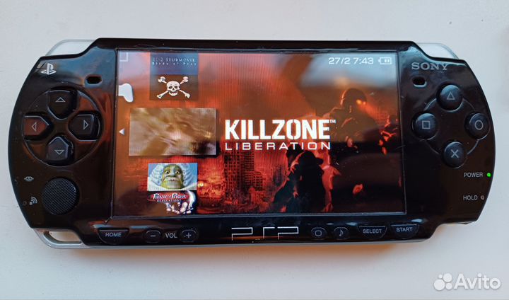 Sony psp Slim с играми
