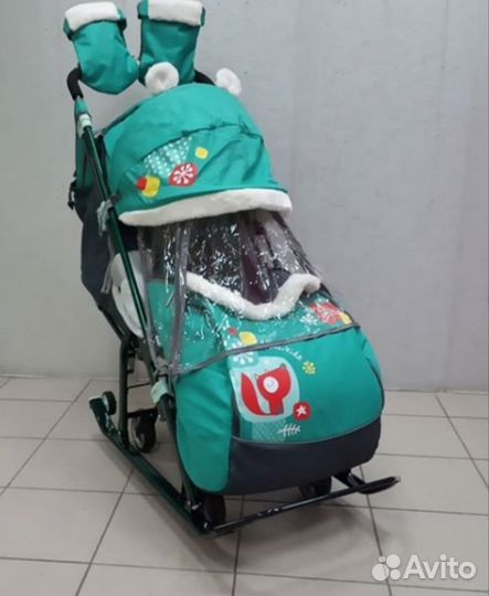 Санки коляска ника